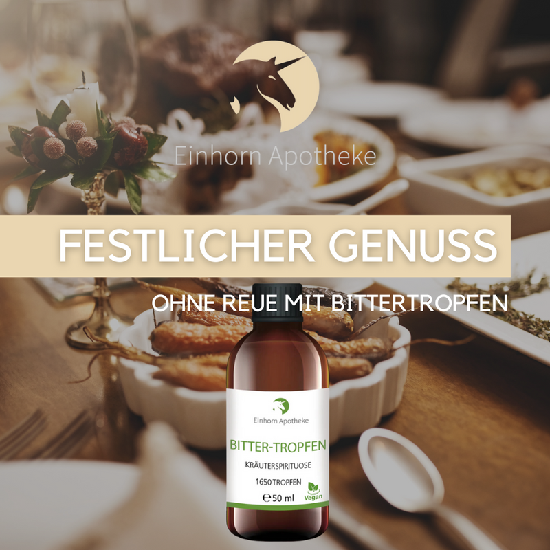 🎄 Festlicher Genuss ohne Reue – mit unseren Bitter-Tropfen