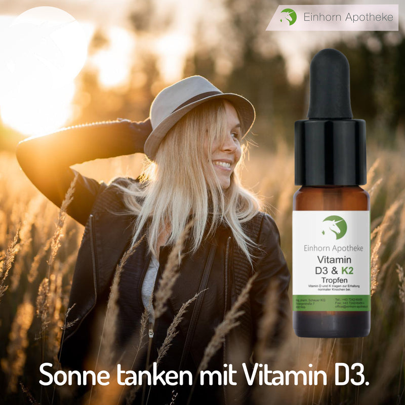 Sonne tanken mit Vitamin D3!